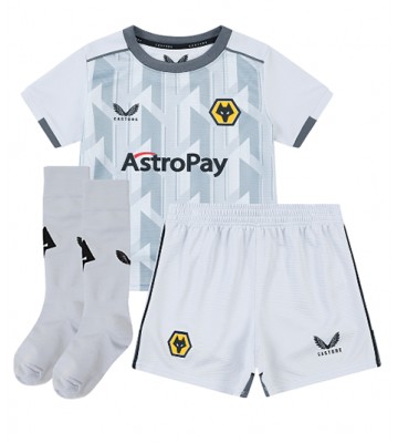 Wolves Tredjedraktsett Barn 2022-23 Kortermet (+ Korte bukser)